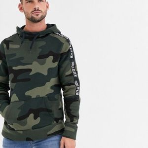 Camo hollister hoodie
